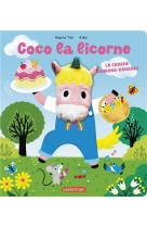 Coco la licorne, la cabane bonbons-bananes