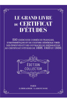 Le grand livre du certificat d-etudes