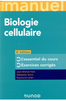 Mini manuel de biologie cellulaire  -  cours, qcm et qroc (4e edition)