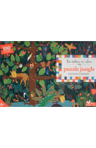 Puzzle jungle - 1 puzzle 100 pieces et des jeux d-observation