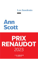 Les insolents - prix renaudot 2023