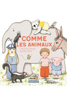 Mes imagiers tout carres - comme les animaux