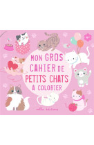 Mon gros cahier de petits chats a colorier