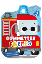 Gommettes formes - l'aventure de petit camion de pompier