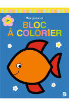 Mon premier bloc a colorier - poisson