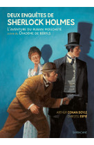 Les enquetes de sherlock holmes - l-aventure du ruban mouchete suivie de le diademe de beryls - la t