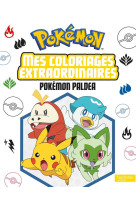 Pokemon - coloriages extraordinaires paldea