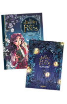 Le jardin des fees - t01 - le jardin des fees - vol. 01/2 + escape game - edition limitee - bergere