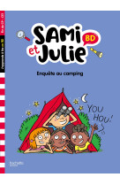 Sami et julie bd fin de cp- ce1 - enquete au camping