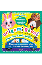 Origami geant pour les tout-petits ne