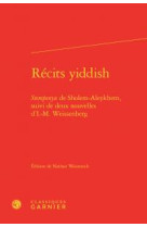 Recits yiddish  -  stempenyu sholem-aleykhem  -  deux nouvelles d'i.-m. weissenber