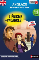 L'énigme des vacances de la 4ème à la 3ème - murder in west park