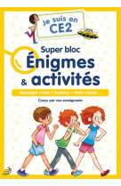 Je suis en ce2 - super bloc enigmes & activites