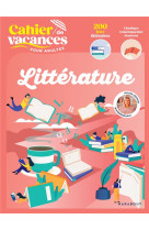 Cahier de vacances - litterature