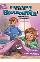 Bienvenue chez les bouledepoils ! cachou, furet gourmand