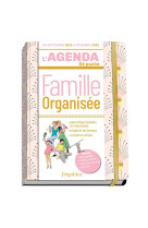 Agenda de poche 2025 de la famille organisée - rose (de sept. 2024 à déc. 2025)