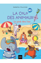 La colo des animaux - t02 - la colo des animaux - les pieds dans l-eau