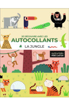 Je decouvre avec les autocollants - la jungle