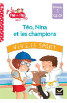 Téo, nina et les champions-gs-cp niveau 1