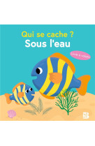 Mini qui se cache: sous l-eau