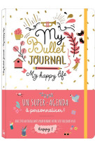 My bullet journal mémoniak - my happy life - agenda en pointillé et prérempli