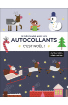 Je découvre avec les autocollants - c'est noël !