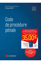 Code de procédure pénale 2025