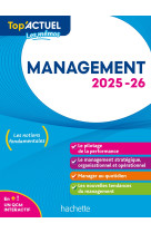 Top'actuel management 2025-2026