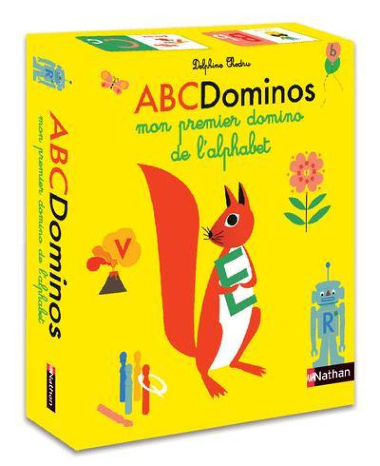 ABCDOMINOS-1ER DOMINO DE L-ALPHABET - CHEDRU DELPHINE - NC