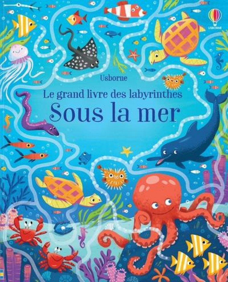 SOUS LA MER - LE GRAND LIVRE DES LABYRINTHES - SMITH/RUMIZ/DANILOVA - NC