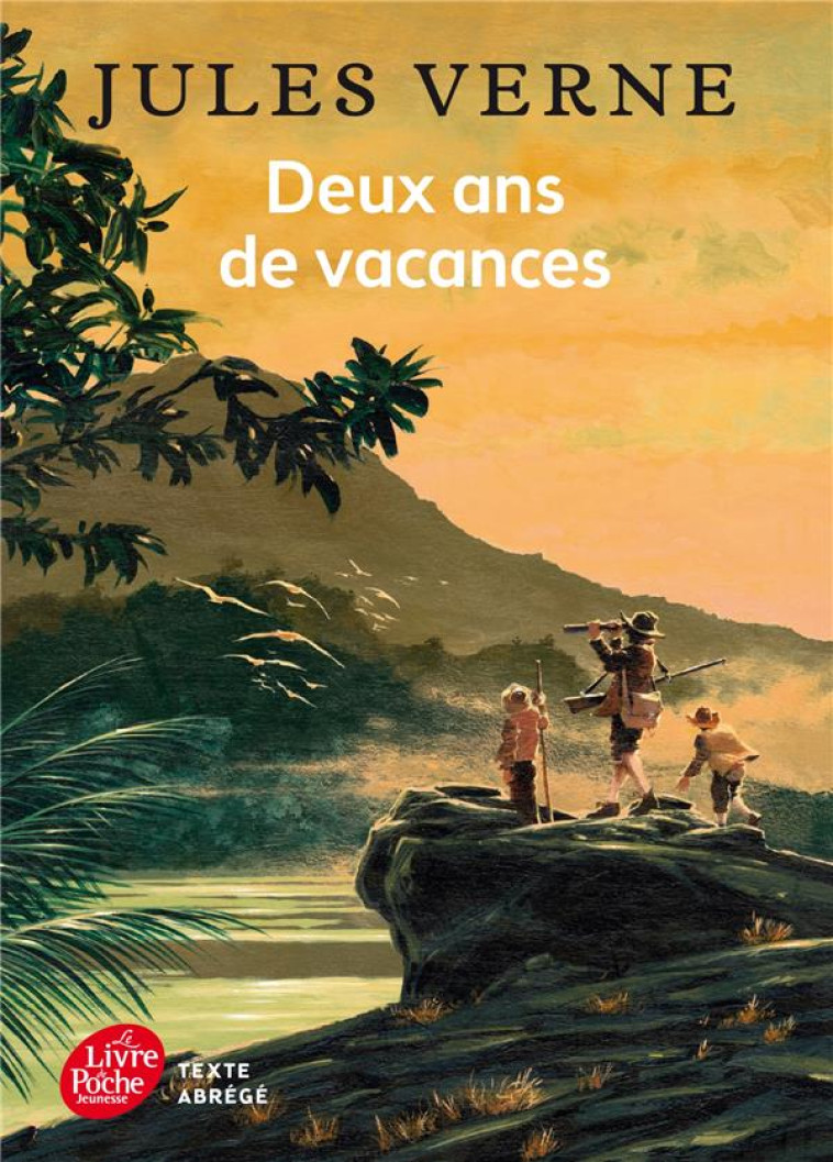 DEUX ANS DE VACANCES - TEXTE ABREGE - VERNE/BARRAL - Le Livre de poche jeunesse