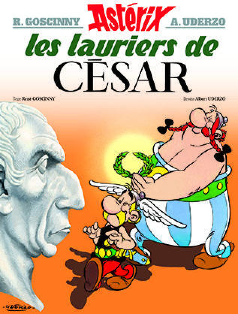 LES LAURIERS DE CESAR ALBUM 18 - GOSCINNY/UDERZO - HACHETTE