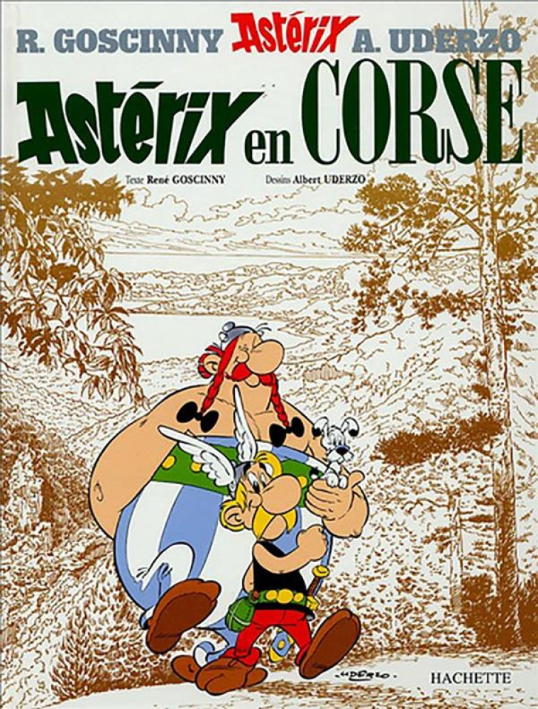 ASTERIX EN CORSE ALBUM 20 - GOSCINNY/UDERZO - HACHETTE