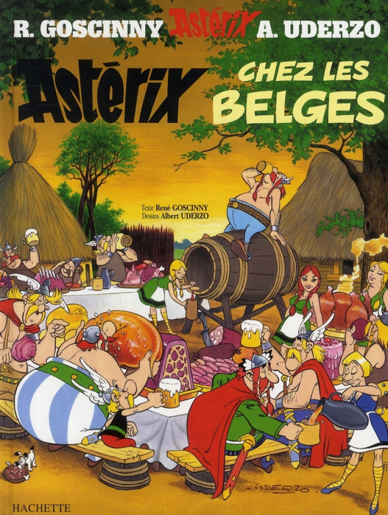 ASTERIX CHEZ LES BELGES ALBUM - GOSCINNY/UDERZO - HACHETTE