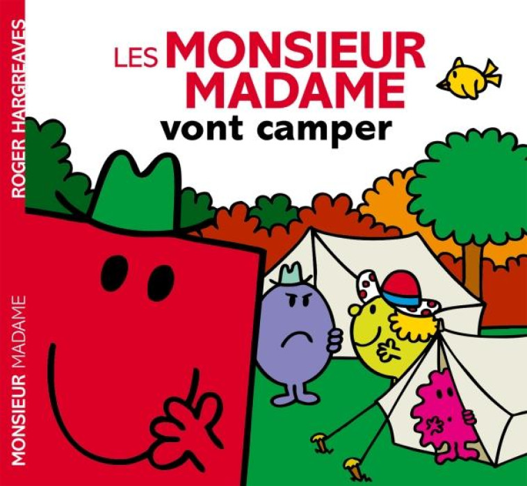 LES MONSIEUR MADAME VONT CAMPER - ROGER HARGREAVES - Hachette Jeunesse