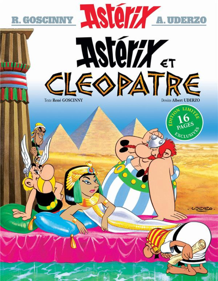 ASTERIX - ASTERIX ET CLEOPATRE - N 6 - EDITION SPECIALE - GOSCINNY/UDERZO - HACHETTE