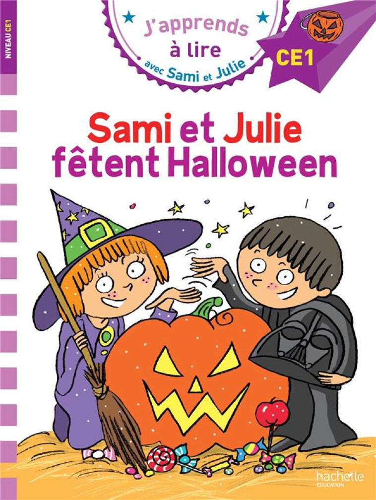 SAMI ET JULIE CE1 SAMI ET JULIE FETENT HALLOWEEN - MASSONAUD/BONTE - HACHETTE