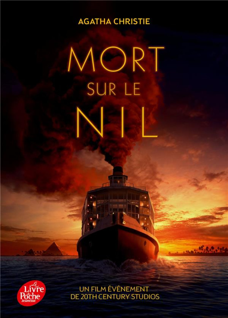 MORT SUR LE NIL  - COUVERTURE FILM - CHRISTIE AGATHA - HACHETTE