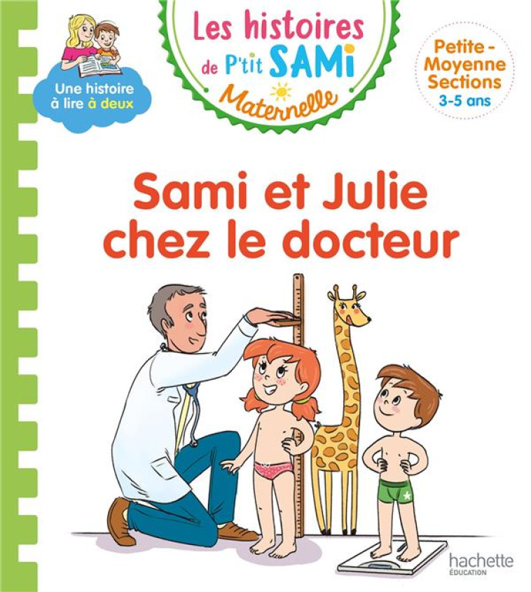 P-TIT SAMI MATERNELLE 3-4 ANS - CHEZ LE DOCTEUR - PORTELLA ANGELA - HACHETTE