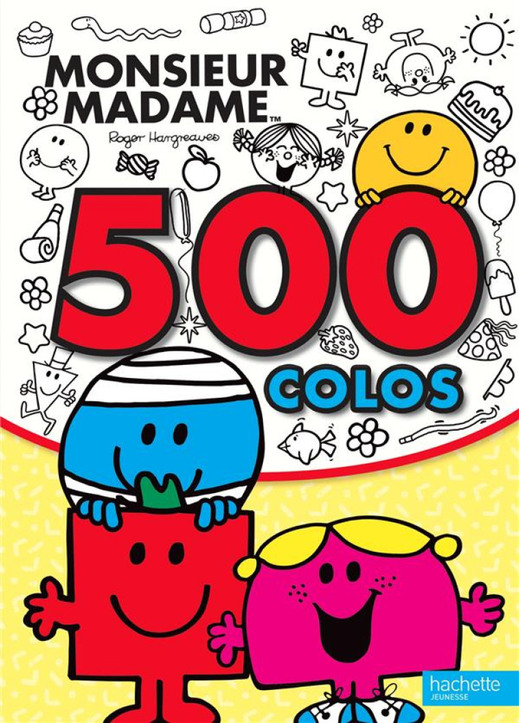 MONSIEUR MADAME - 500 COLOS - COLLECTIF - HACHETTE