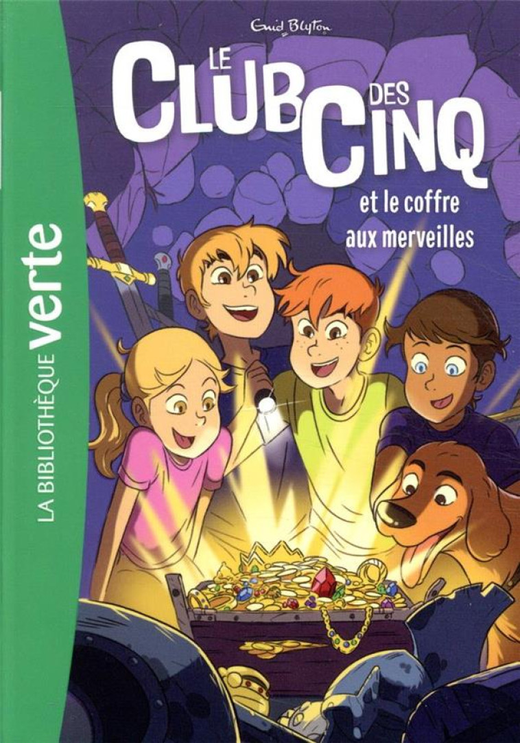 LE CLUB DES CINQ NED 18 - LE CLUB DES CINQ ET LE COFFRE AUX MERVEILLES - BLYTON ENID - HACHETTE