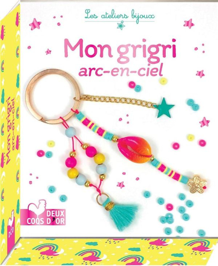 MON GRIGRI ARC-EN-CIEL - MINI BOITE AVEC ACCESSOIRES - MADEMOISELLE LUPIN - HACHETTE