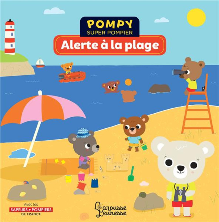 POMPY - ALERTE A LA PLAGE - KECIR LEPETIT/BARDY - LAROUSSE