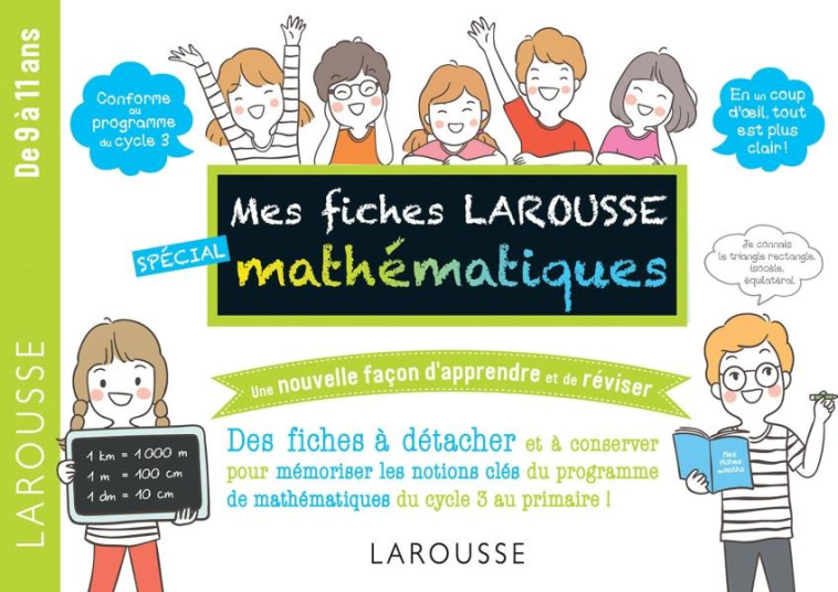 MES FICHES LAROUSSE MATHEMATIQUES - 7 A 11 ANS - COLLECTIF - LAROUSSE