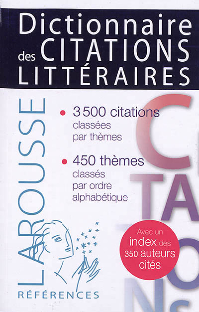 DICTIONNAIRE DES CITATIONS LITTERAIRES - COLLECTIF - LAROUSSE