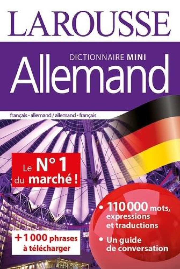 DICTIONNAIRE MINI ALLEMAND - XXX - LAROUSSE