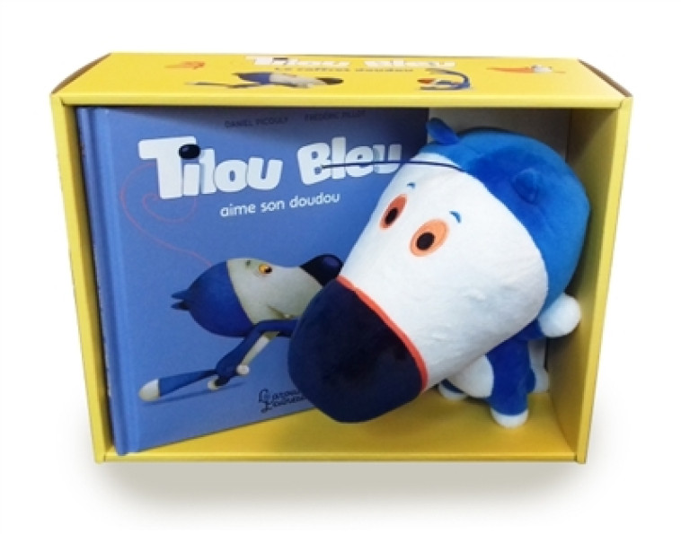 TILOU BLEU AIME SON DOUDOU - COFFRET PELUCHE - PICOULY/PILLOT - LAROUSSE