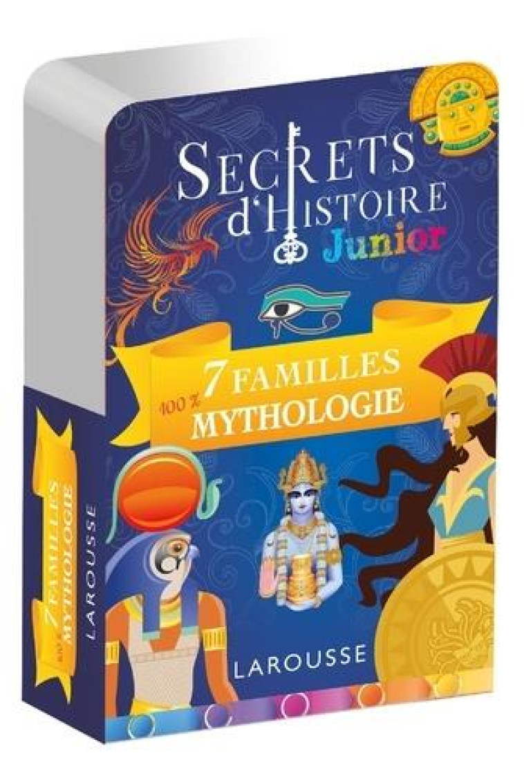 SECRETS D-HISTOIRE JUNIOR - JEU DES 7 FAMILLES, SPECIAL MYTHOLOGIE, ET QUI SUIS-JE ? - XXX - NC