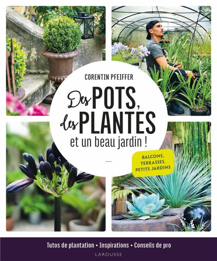 DES POTS, DES PLANTES ET UN BEAU JARDIN! - PFEIFFER/DELVAUX - LAROUSSE