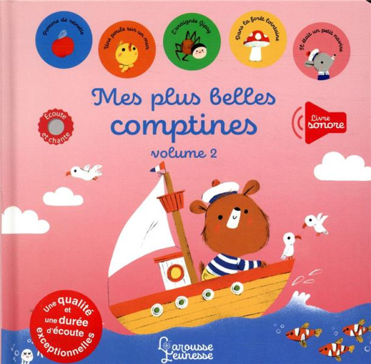 MES PLUS BELLES COMPTINES (VOLUME 2) - NERADOVA MARIA - LAROUSSE